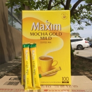 韩国进口麦馨速溶摩卡咖啡100条